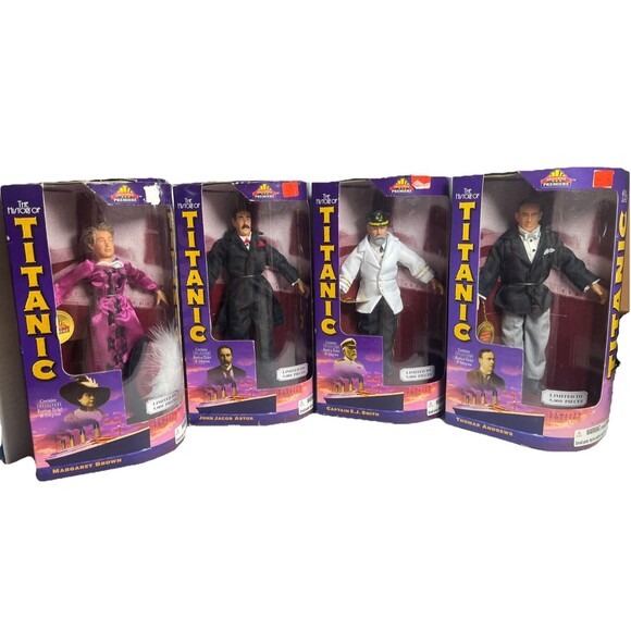 The History of Titanic 9" Figure Dolls Limited Edition 1/5000 NEW - Complete Set - Picture 3 of 13